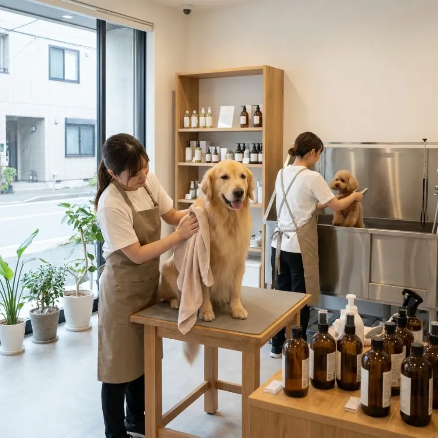 Pet Spa at Fahid Beach Residences.