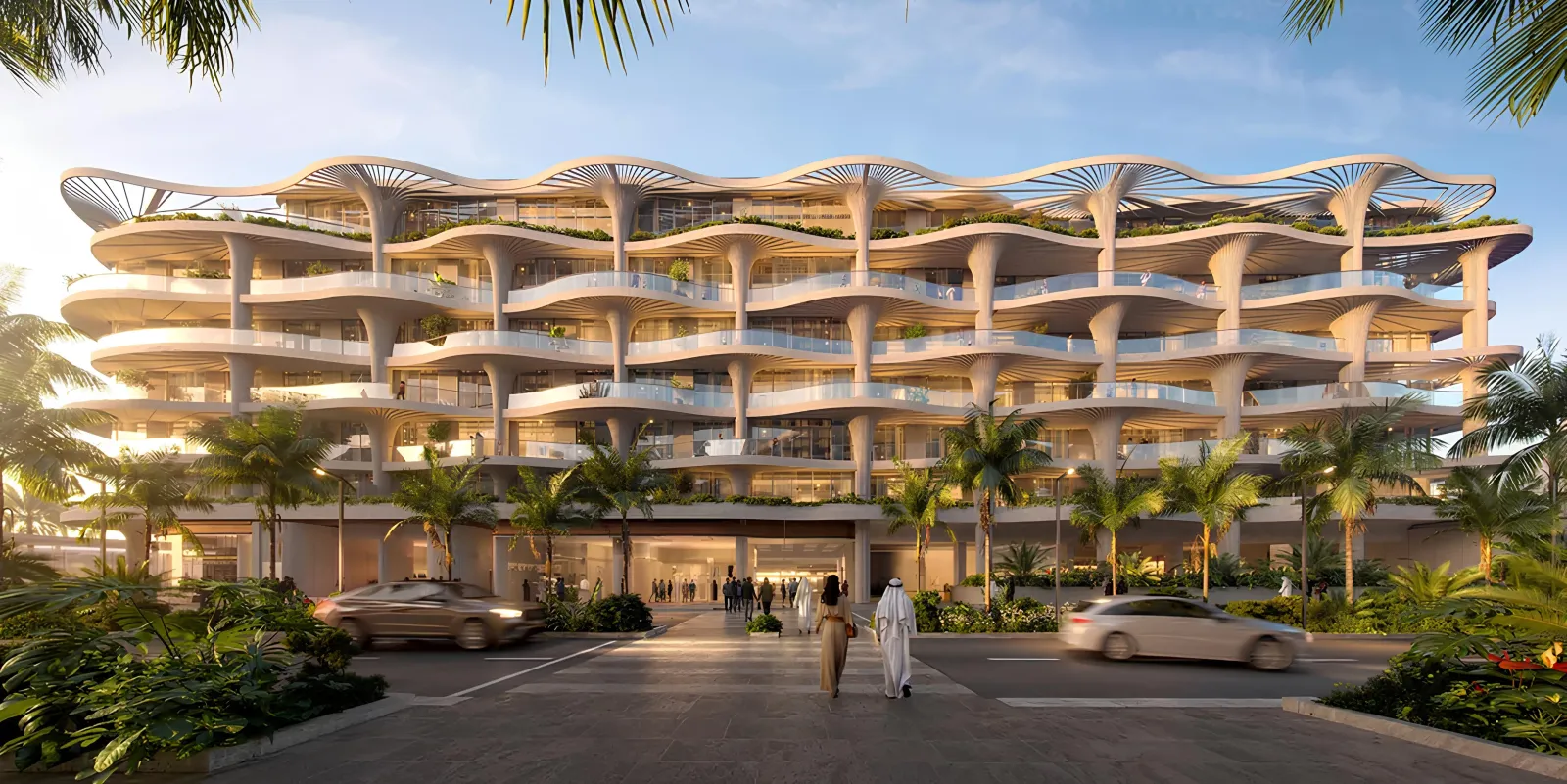 Mamsha Palm, Abu Dhabi · render 1