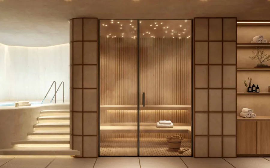 Bathhouse at Mamsha Palm.