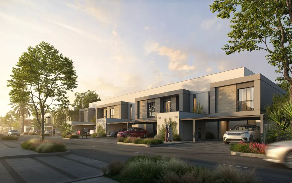 Yas Acres - The Orchids, Abu Dhabi · render 3
