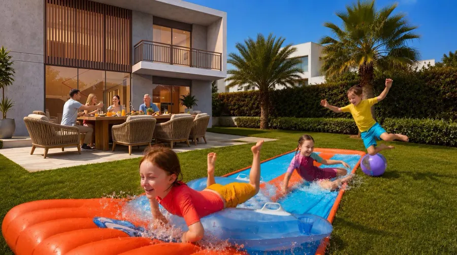 Kids Play Area at Yas Acres - The Orchids.