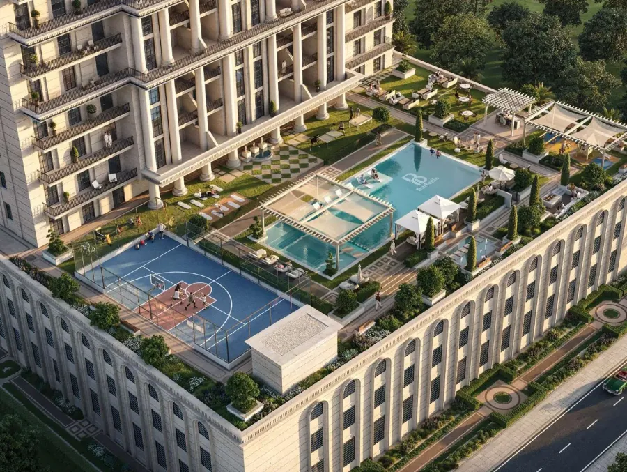 Multipurpose Sports Court & Paddle Court at Bab Al Qasr Royal 28.