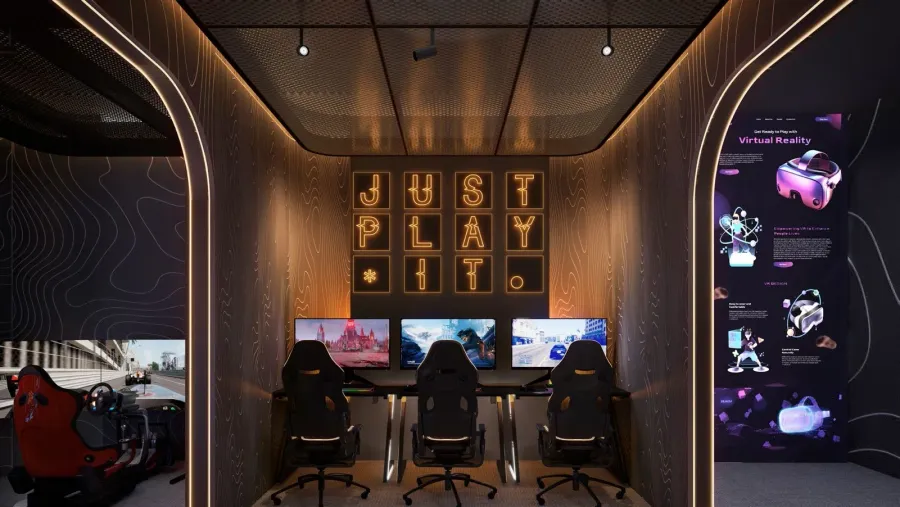 Gaming Room at Bashayer.