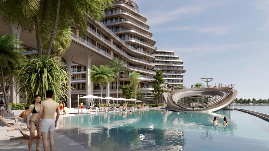Lagoon Beach Serenity And Yacht Beach Club at Quattro Del Mar.