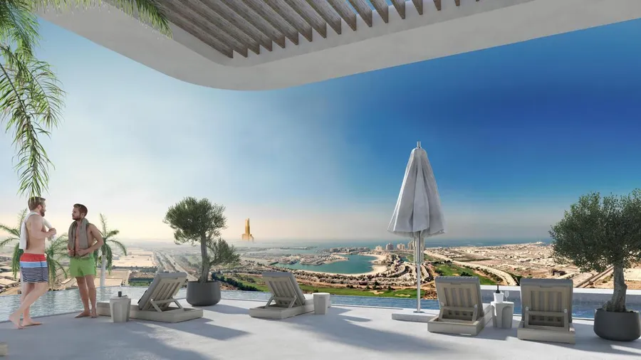 Infinity Pool at One Central.