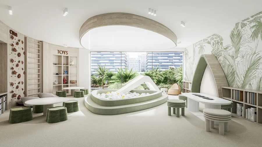 Kids Play Area at Al Hamra Greens.