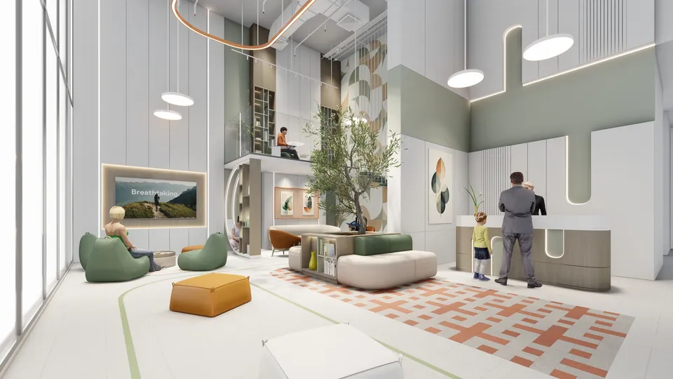 Colibri Views, Al Jazeera, Ras Al Khaimah · render 4