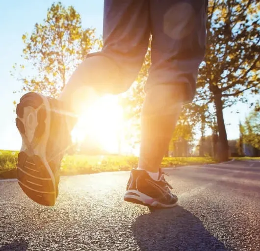 Jogging at Azure by Lapis.