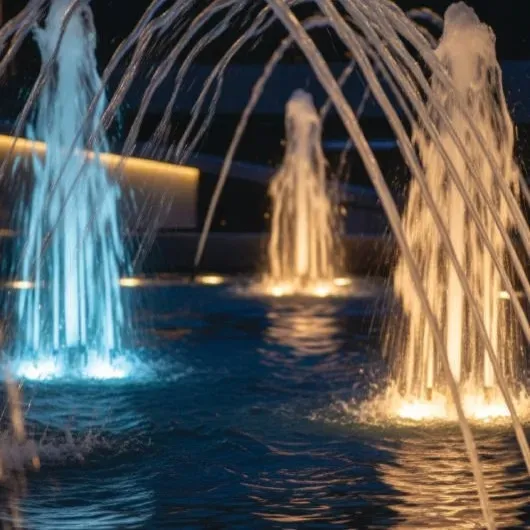 Fountains Dance at Azure by Lapis.