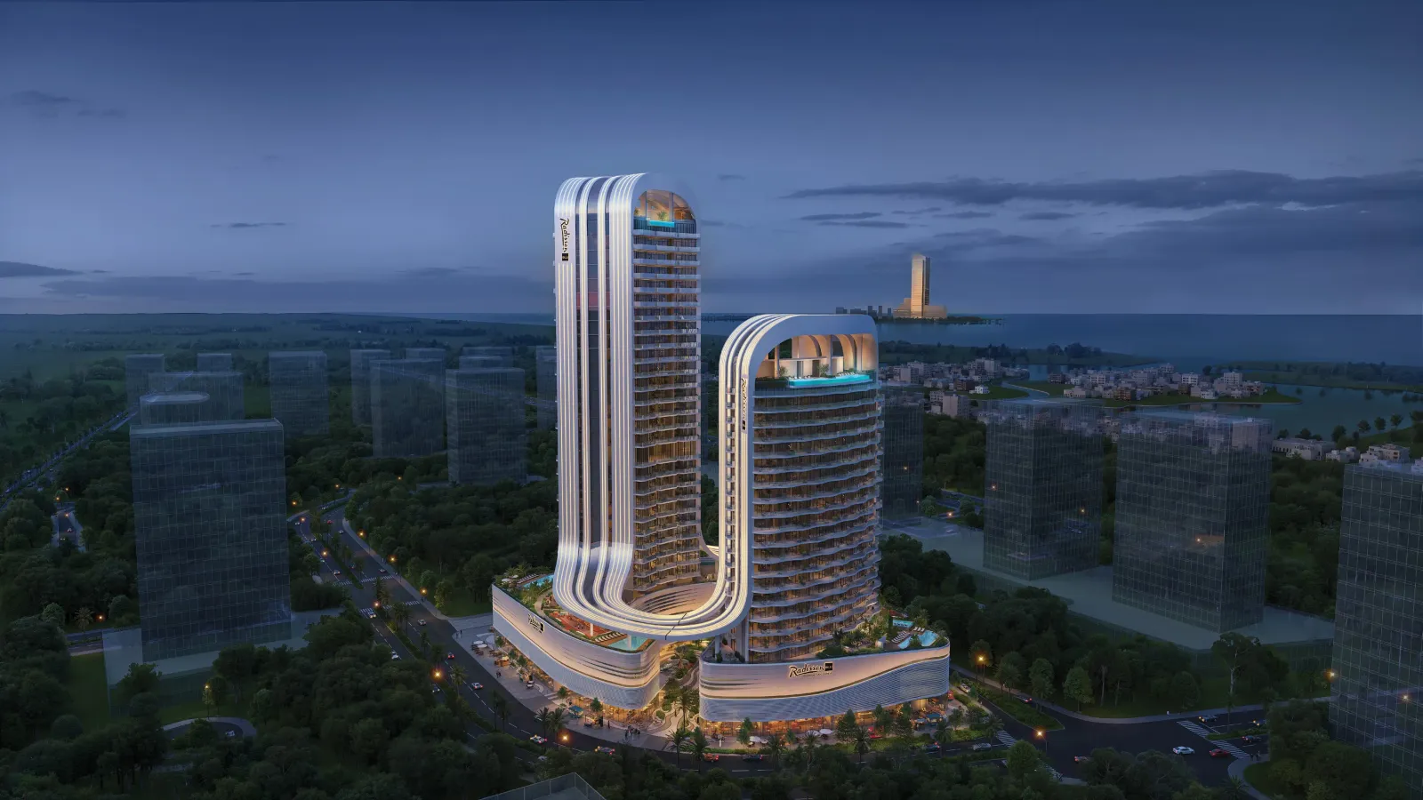 Radisson Blu Hotel & Residences, Rak Central · render 1