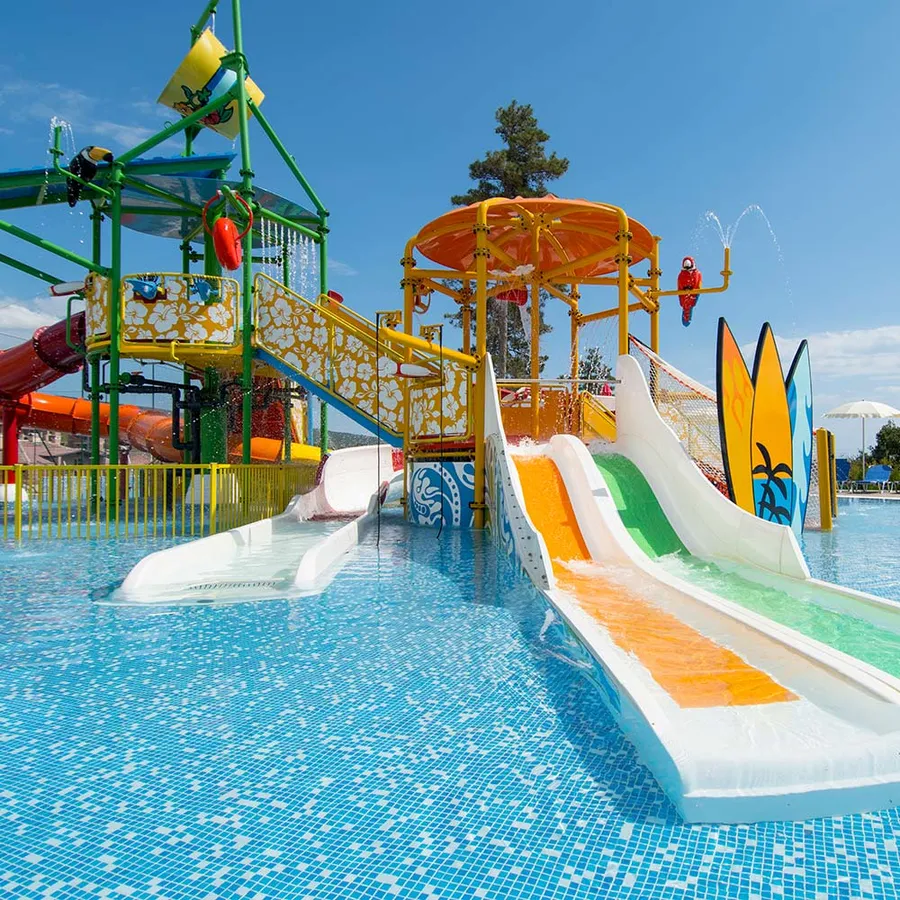 Kids Waterpark at Al Mamsha Sharjah.