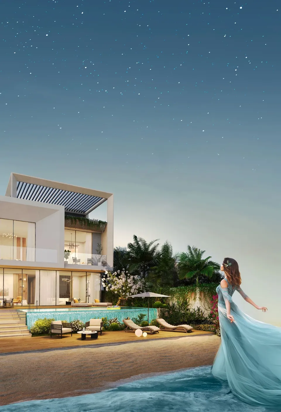 Al Thuraya Island, Ajmal Makan City - Sharjah Waterfront · render 3