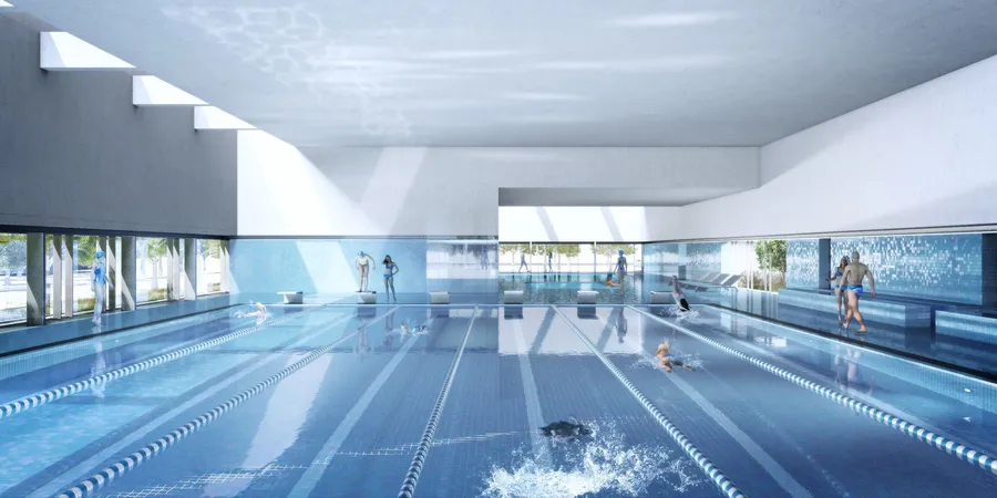 Sports Pool at Olfah.