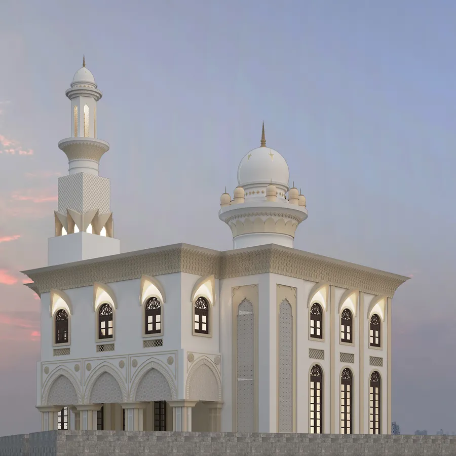 Mosque at Masaar 2 Anber.