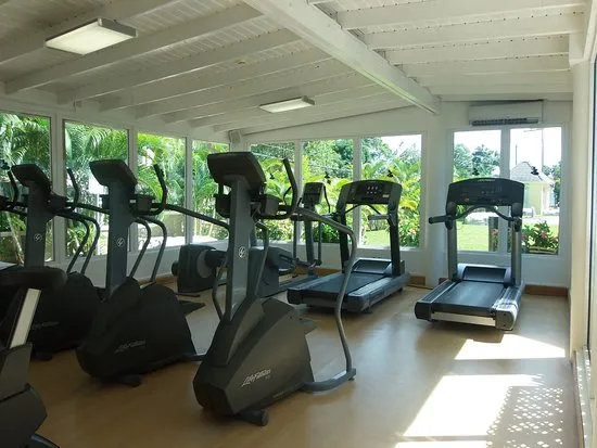 Gym at Ajman Creek Towers.