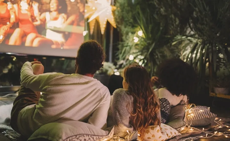 Outdoor Cinema at AYA Beachfront Residences.