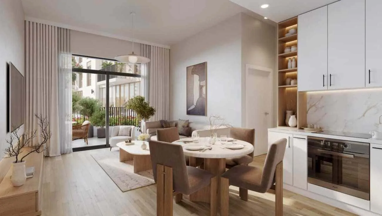 Interior render at Augusta.