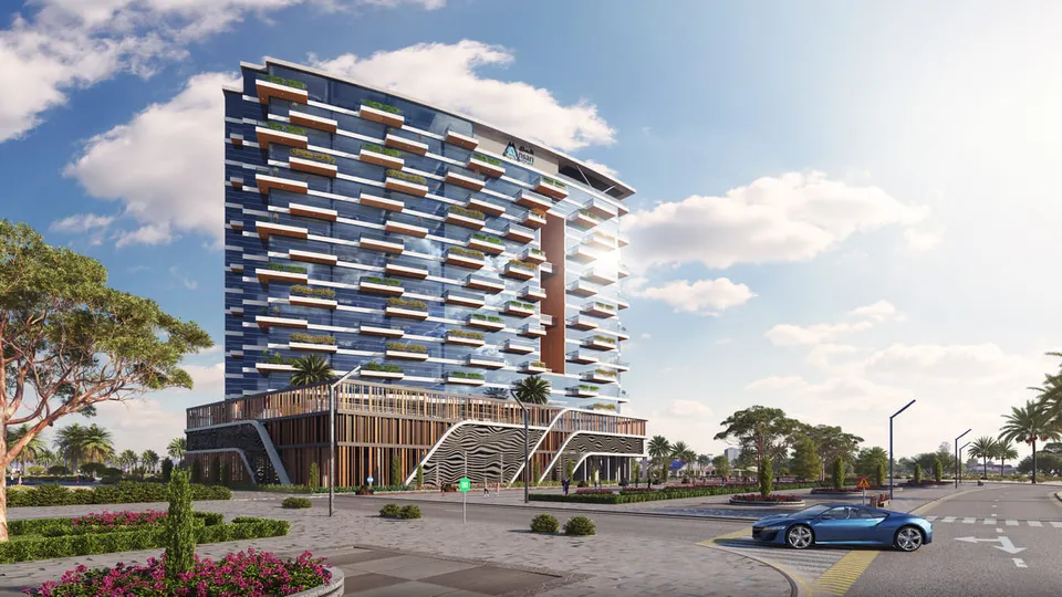 Ocean Tower, Dubai Islands · render 3
