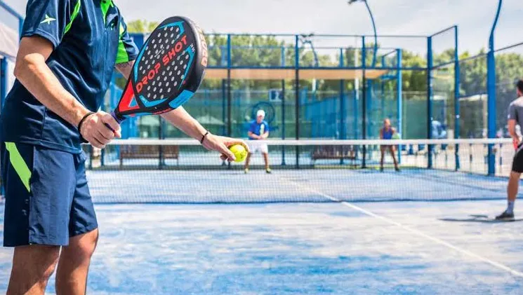 Padel Court at The Edge.