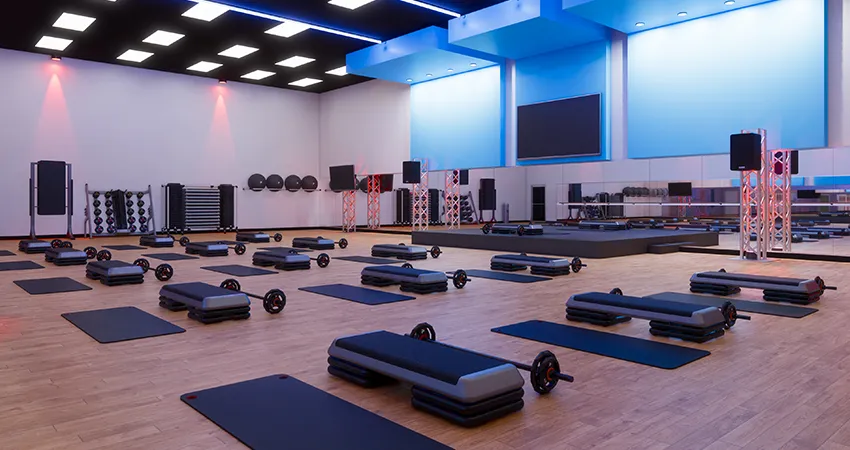 Fully Fitted Fitness Studio at Hyde Residences.