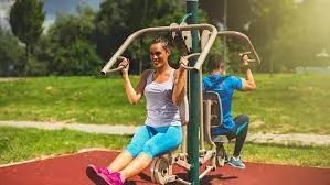 Outdoor Gym at Hyde Residences.