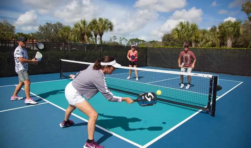 Pickleball at Hyde Residences.