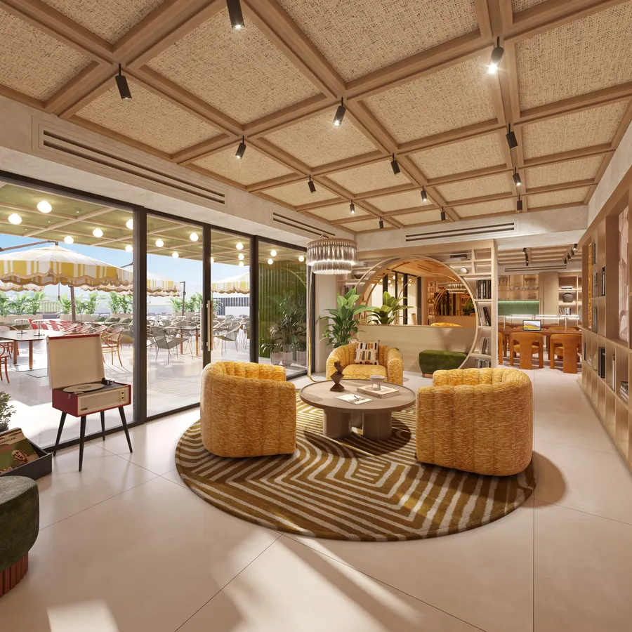 Library at Hyde Residences.