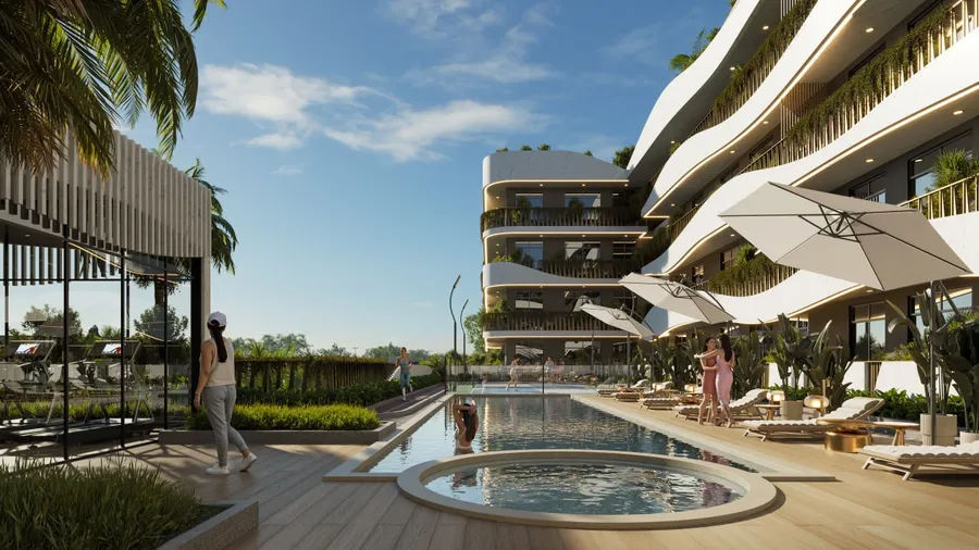 Swimming Pool at Oasis Residences.