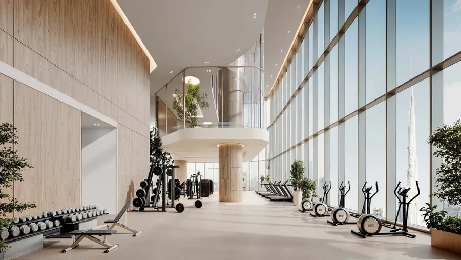 Fitness / Gym at DWTN Residences.