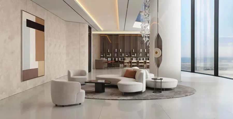 The Networking Hub at DWTN Residences.