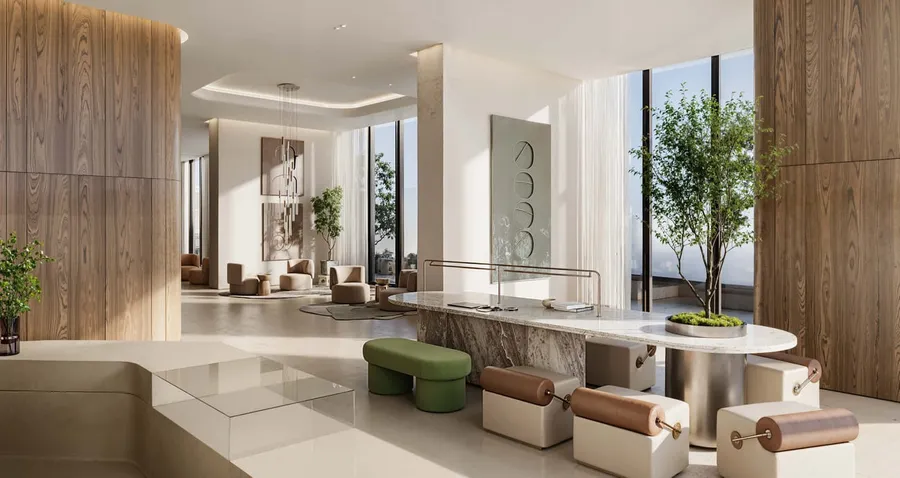 Multi Function Lounge at DWTN Residences.