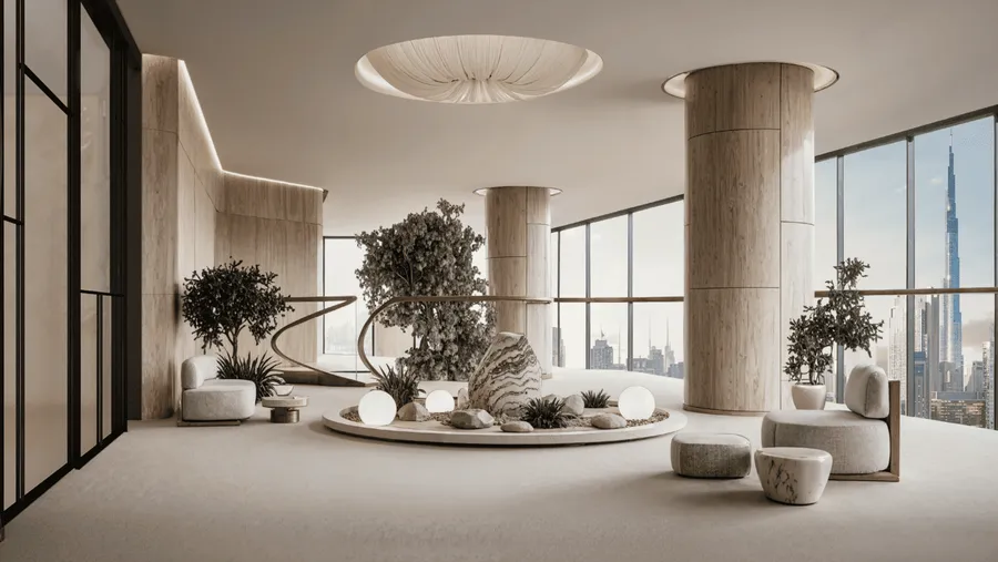 Meditation Lounge at DWTN Residences.