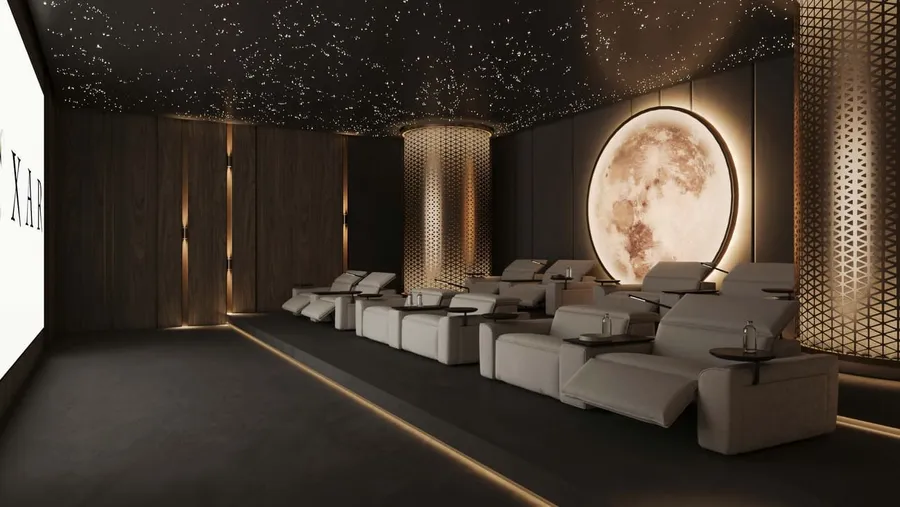 Cinema Room at DWTN Residences.