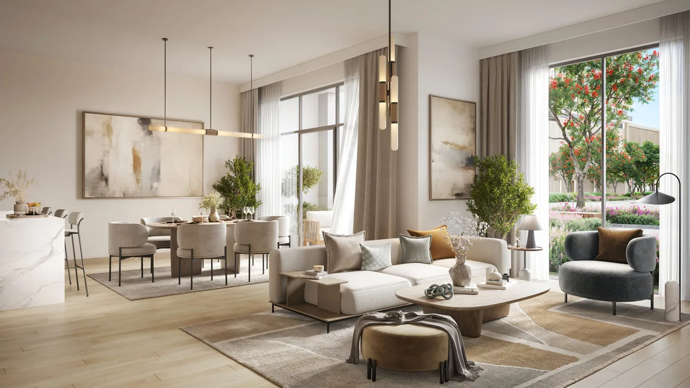 Interior render at Odessa.