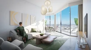 Interior render at Eleve.