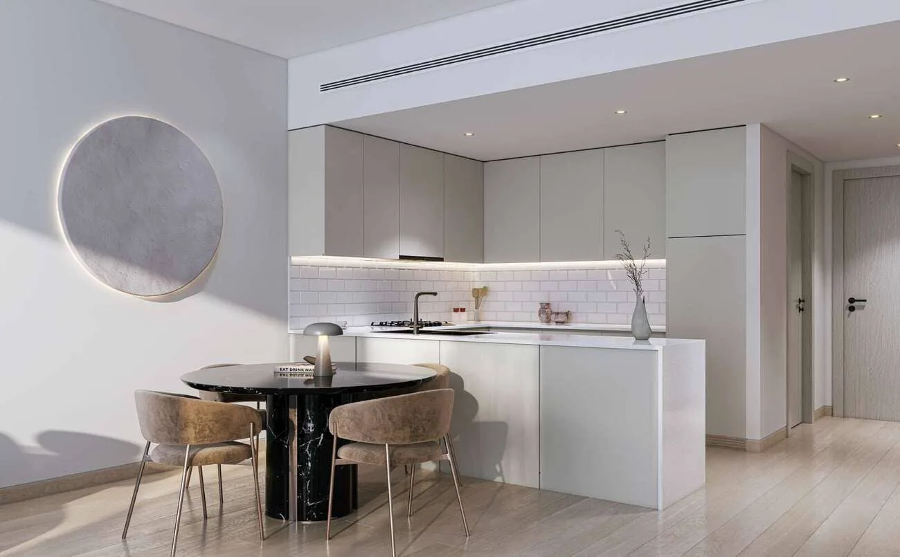 Interior render at The Corner.