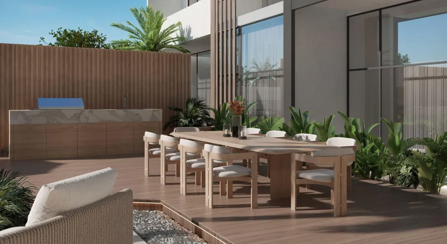 Outdoor Dining & Bbq at Mi Casa.