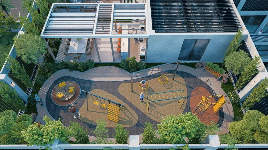 Children’s Play Area and Family Leisure Zones at The Collective.
