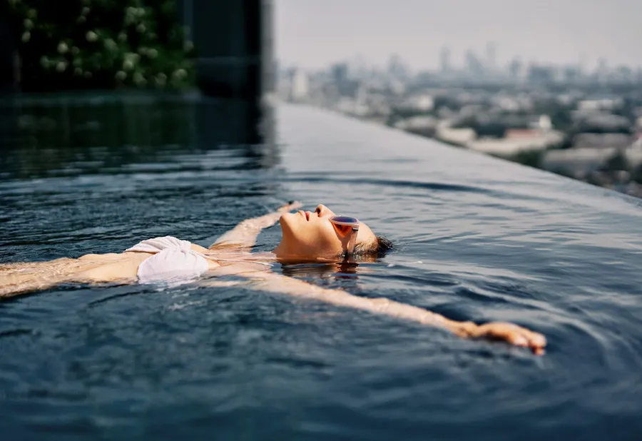Infinity Pool at Chelsea Gardens.