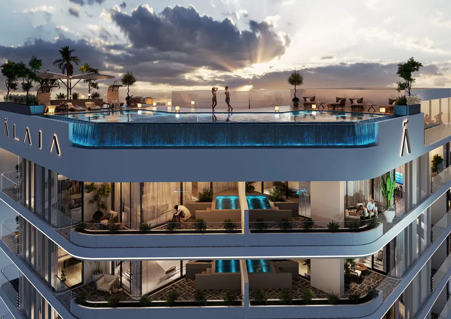 Rooftop Pool at Chelsea Gardens.