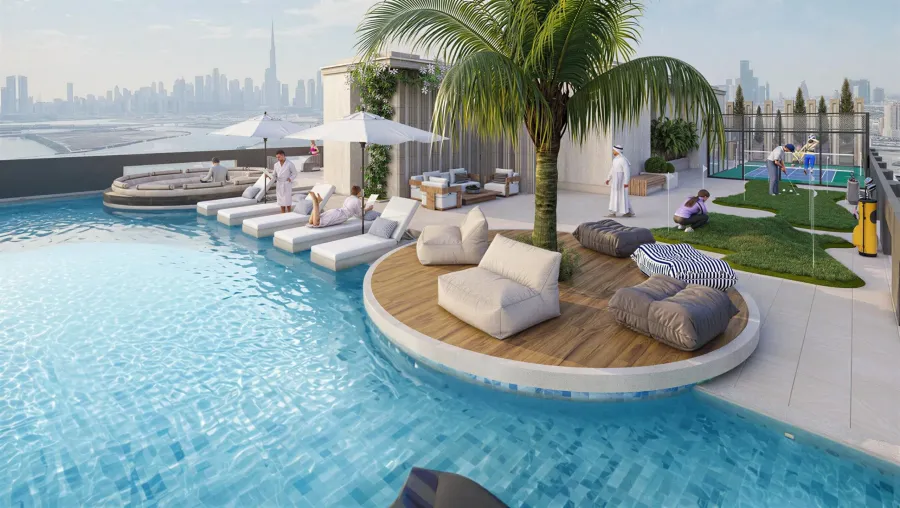 Horizon Rooftop Lounge at Beverly Park.