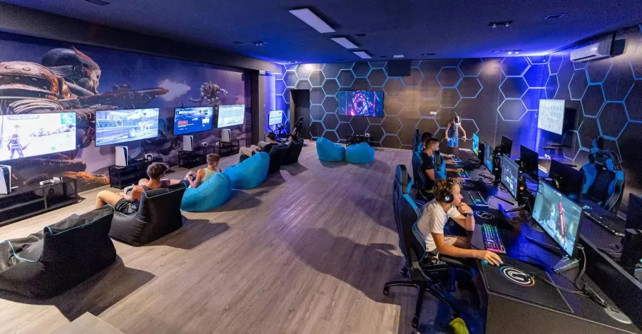 Gaming Interactive Area at Beverly Park.