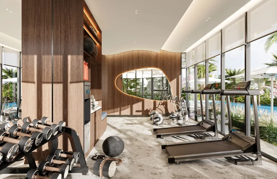 Fitness Centre at Wadi Villas.