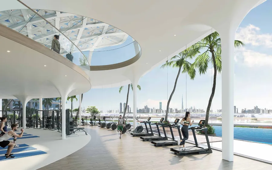 Indoor & Outdoor Gym at Laguna Residence.