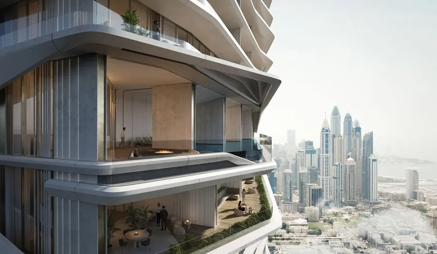 Lounge at Iconic Tower.