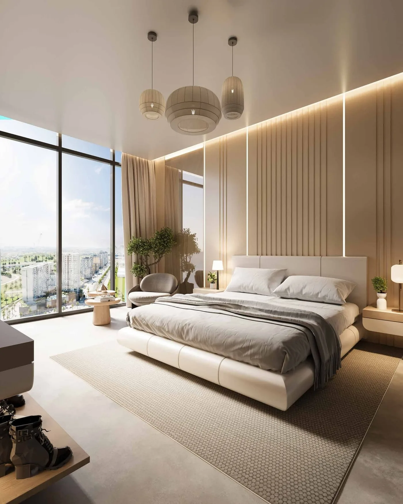 Interior render at Antalya.