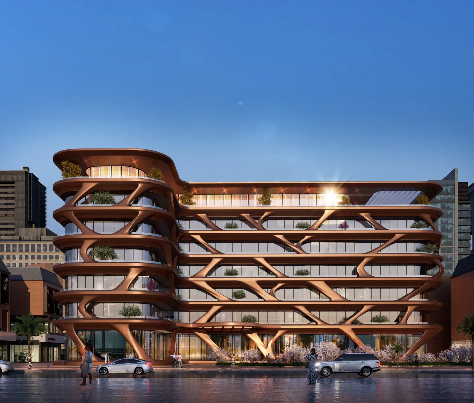 Magnolia, Dubai Internet City · render 1
