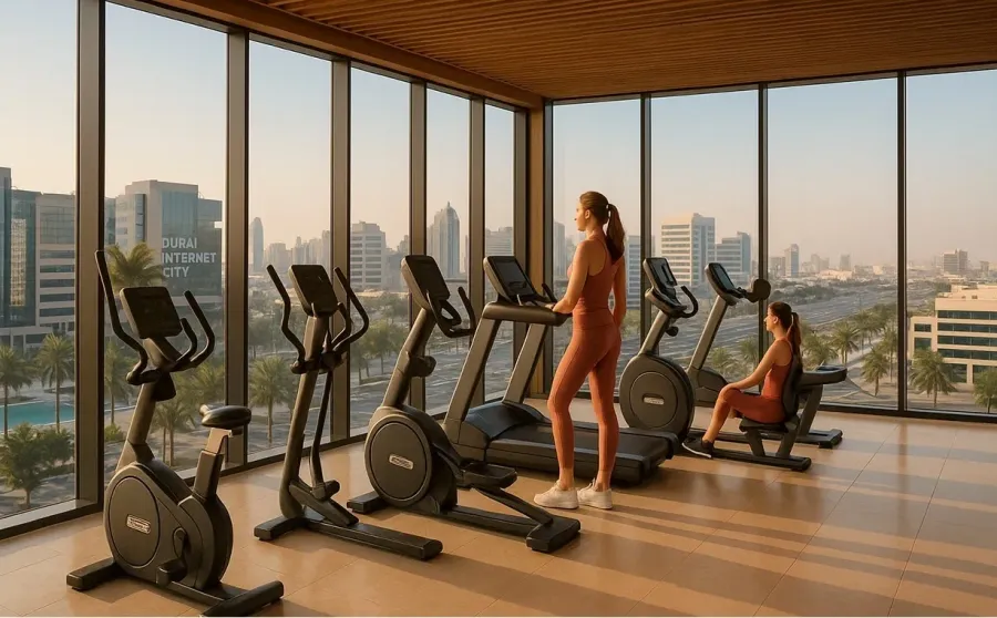 Gym at Magnolia.