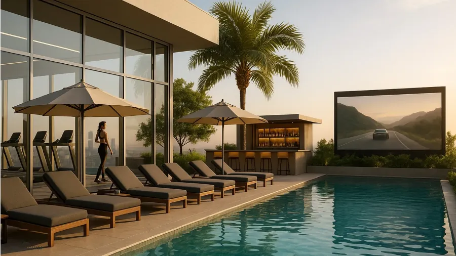 Pool Lounge at Magnolia.