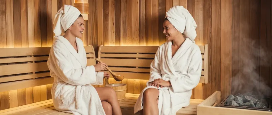Sauna at Magnolia.